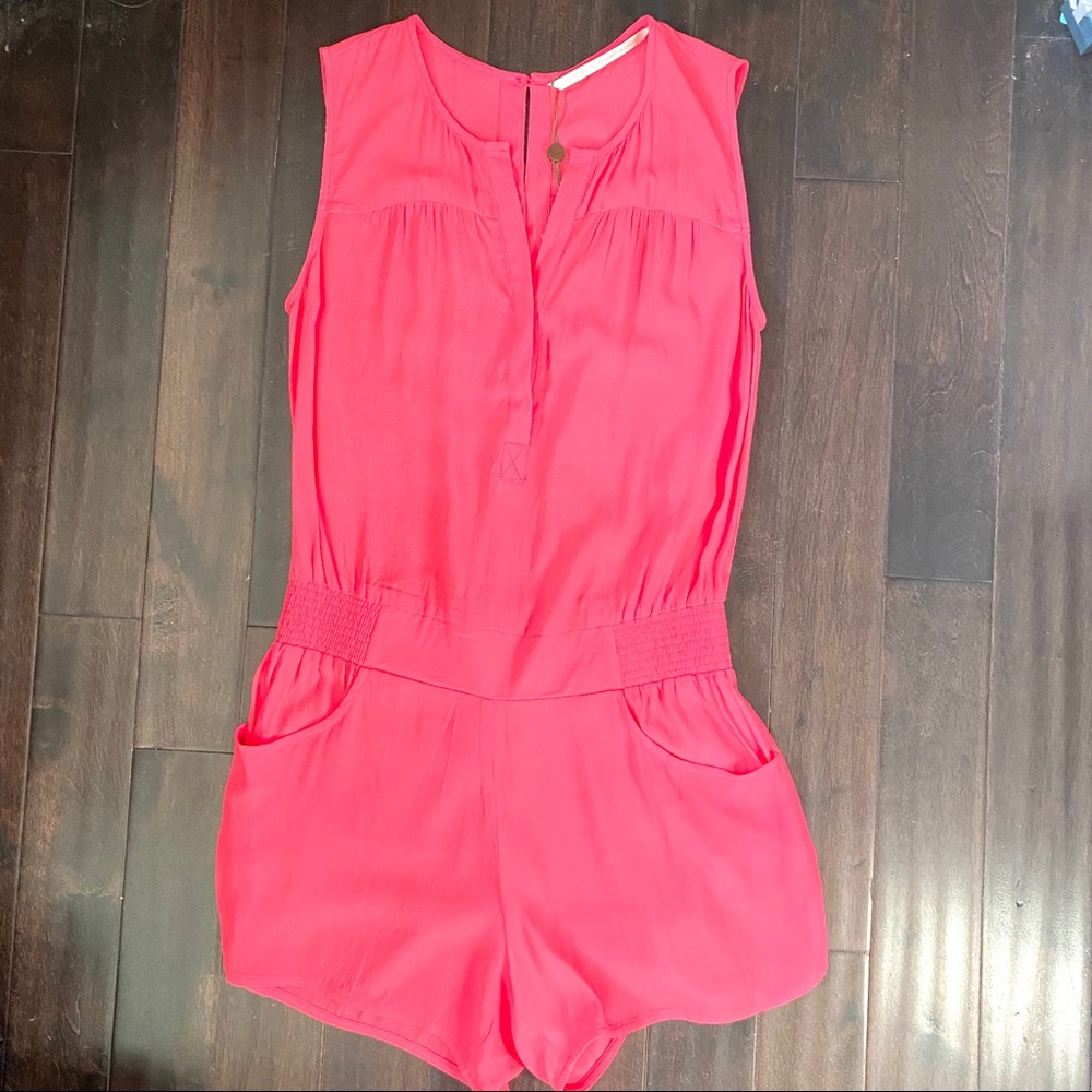 SILK NWT🔥Twelfth St by Cynthia Vincent Romper - Picture 16 of 16